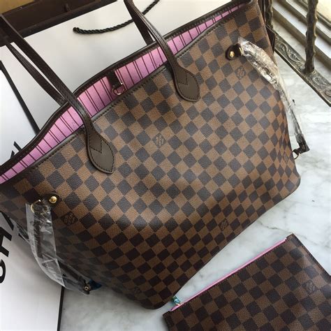 louis vuitton neverfull pink|Louis Vuitton Neverfull original.